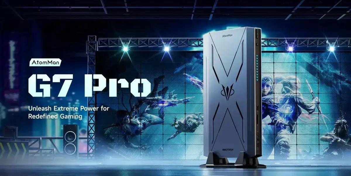 Conheça o minis PC AtomMan G7 Pro com RTX 5070 e Core i9 1 Conheça o minis PC AtomMan G7 Pro com RTX 5070 e Core i9