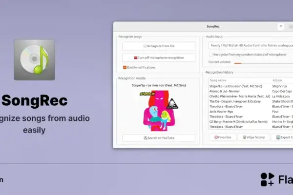 Conheça SongRec: o Shazam gratuito que roda no Linux e Linux Mint