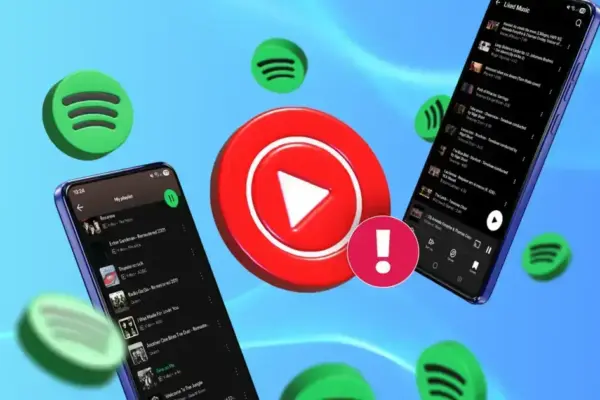 Descobrindo falhas da YouTube Music após ver meu parceiro usar Spotify