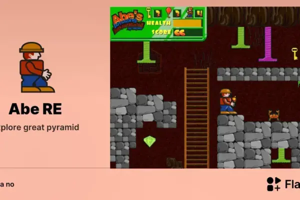 Descubra Abe RE: o game indie que desafia pirâmides no Linux