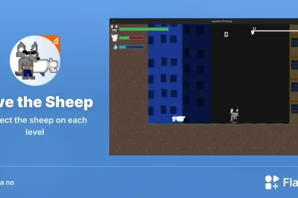 Descubra como jogar Save the Sheep no Linux via Flathub