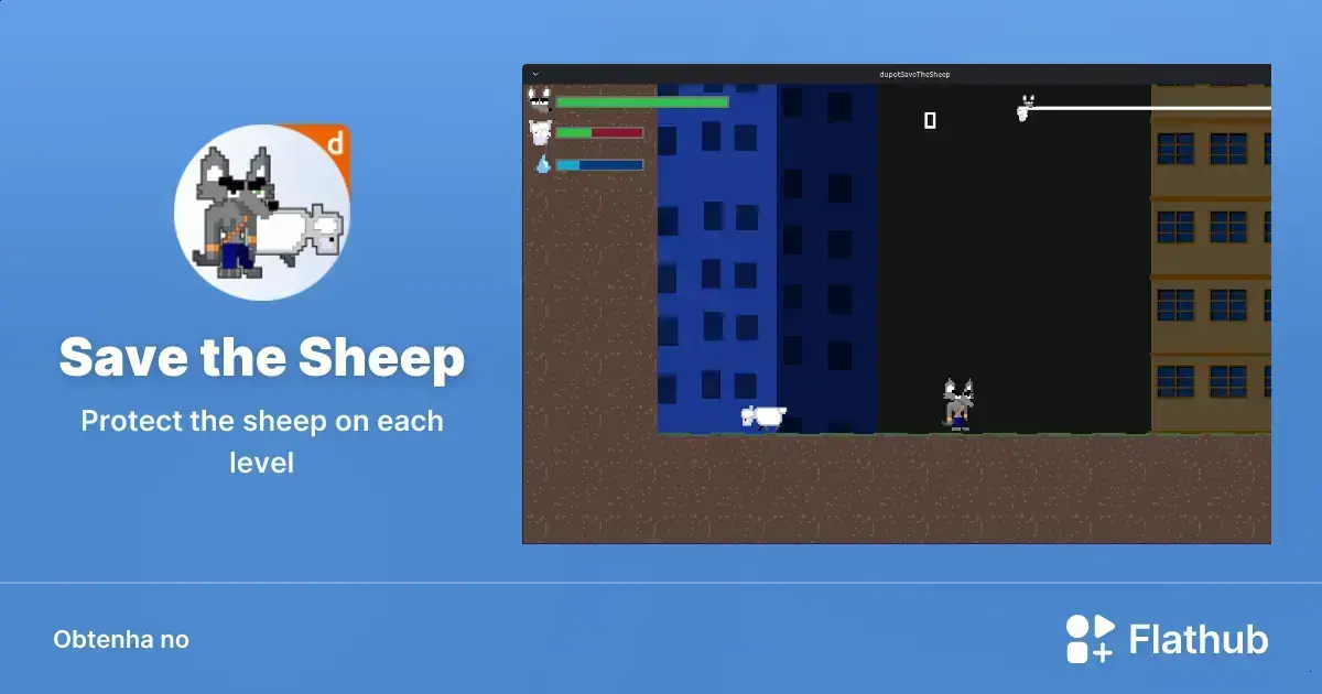 Descubra como jogar Save the Sheep no Linux via Flathub 1 Descubra como jogar Save the Sheep no Linux via Flathub