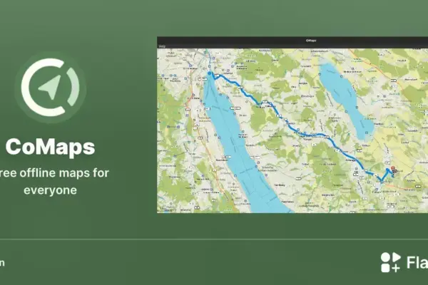 Descubra o CoMaps no Linux: Mapas Offline grátis para explorar o mundo