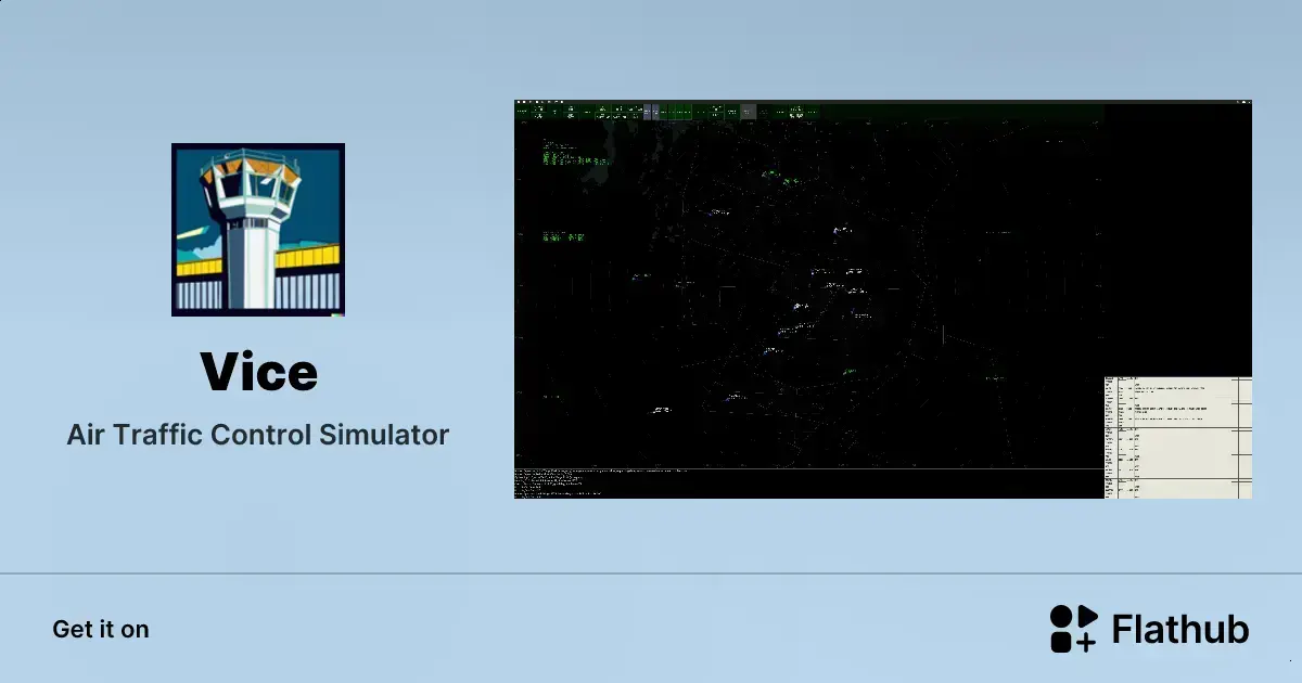 Descubra Vice: o simulador que transforma controle aéreo no Linux! 1 Descubra Vice: o simulador que transforma controle aéreo no Linux!