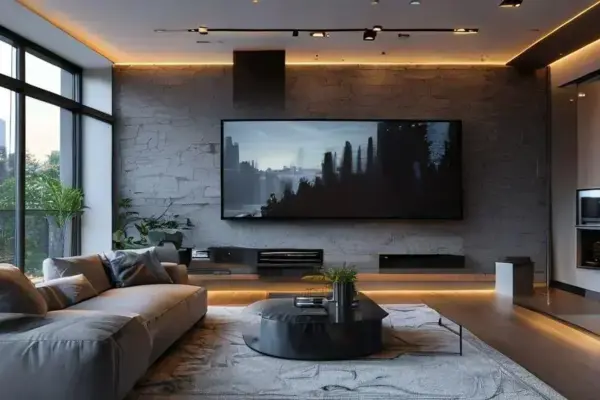 Displace Wall: A TV Sem Fios Que Transforma Sua Sala em Cinema