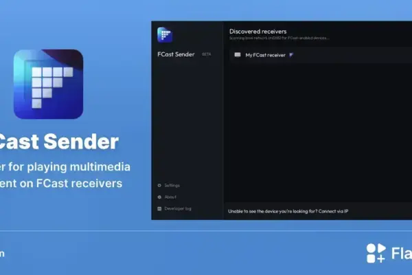 FCast Sender: transmita multimídia do Linux para qualquer tela com facilidade