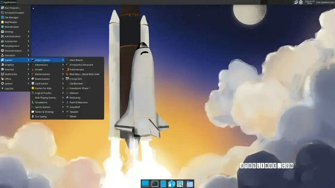 Fedora Games Lab fará transição do Xfce para KDE Plasma na versão 44