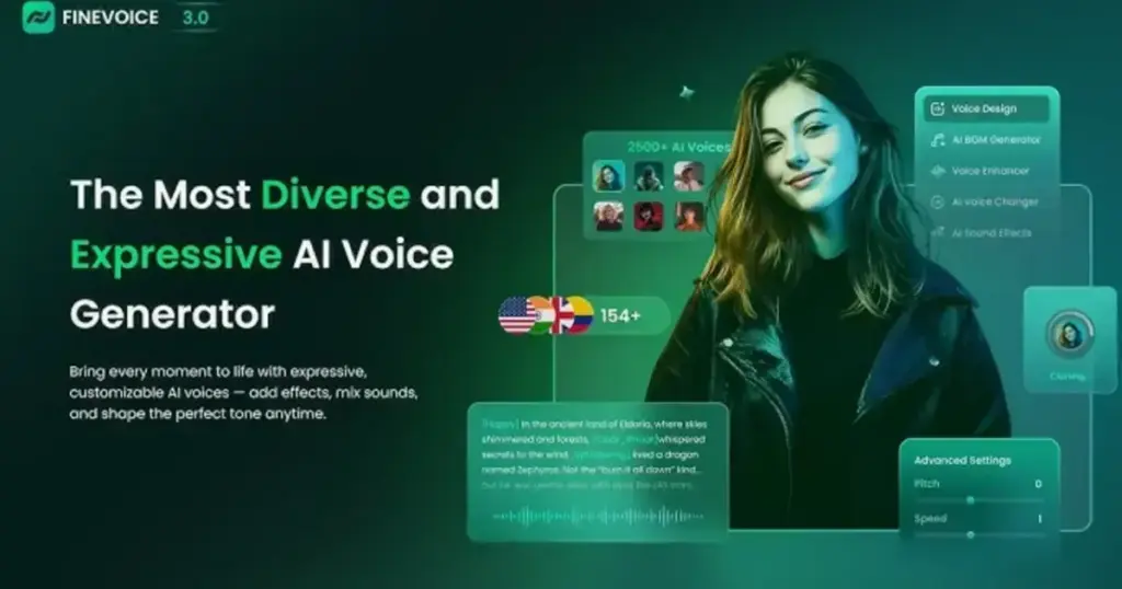 FineVoice 3.0: Criação de Vozes Sem Esforço Atinge Novo Nível