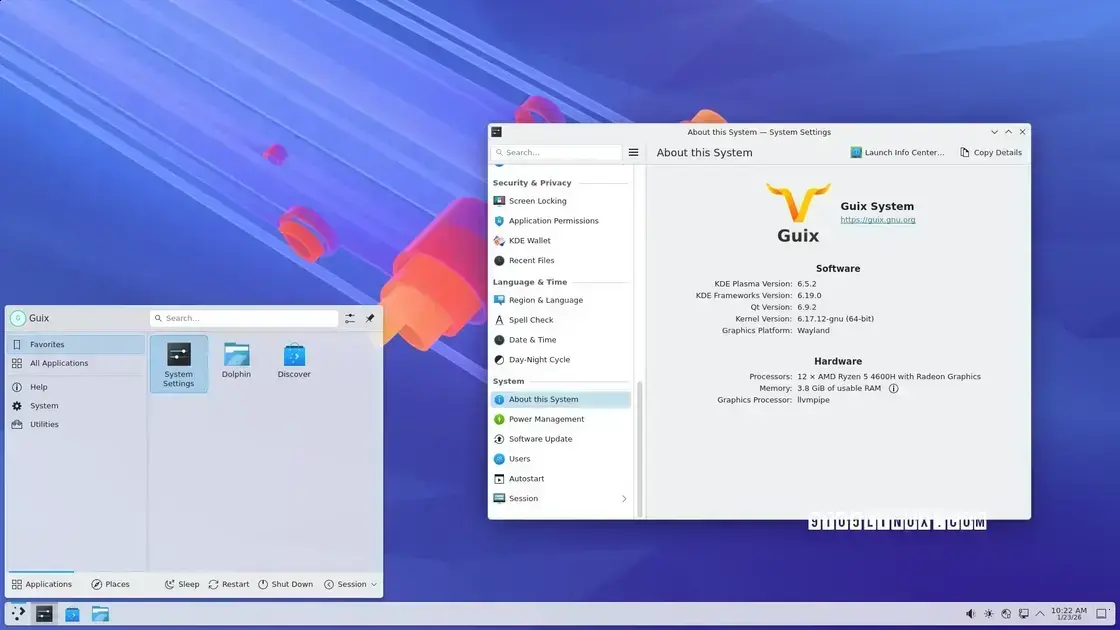 GNU Guix 1.5 chega com KDE Plasma 6.5 e novos recursos