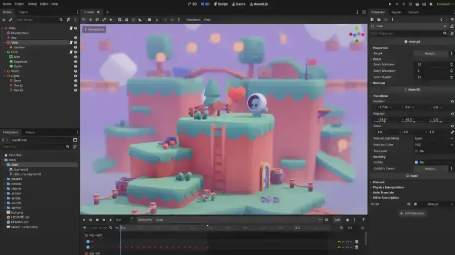 Godot 4.6 chegou: revolução e melhorias incríveis no seu game engine favorito! 1 Godot 4.6 chegou: revolução e melhorias incríveis no seu game engine favorito!