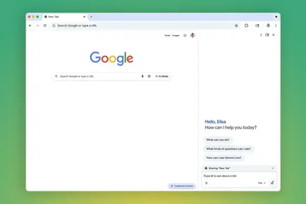 Google Chrome ganha integração nativa com o Gemini 3; descubra as novidades