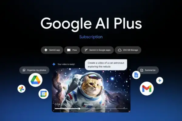 Google lança plano de Inteligência Artificial Plus a $8 nos EUA