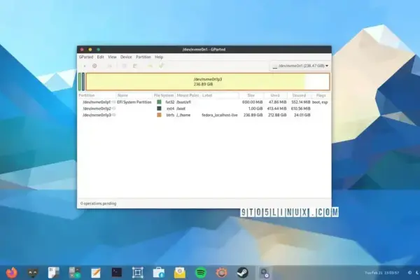 GParted 1.8: Novidades e melhorias no editor de partições