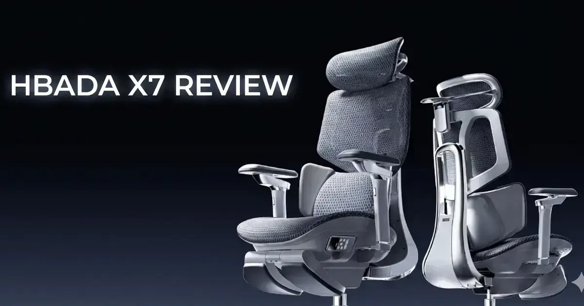 HBADA X7: A Revolução em Cadeiras Ergonômicas com Tecnologia Avançada