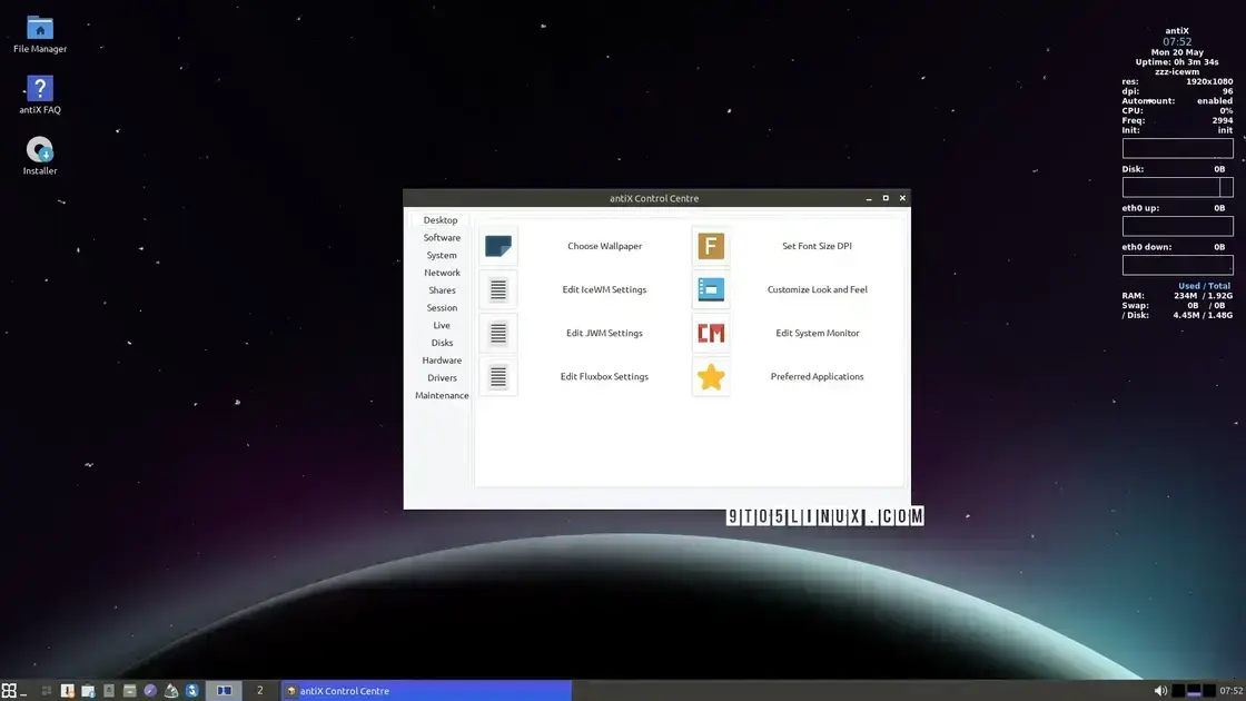IceWM 4.0: Novo gerenciador de janelas com melhorias no Alt+Tab
