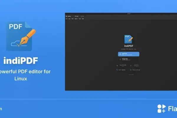 indiPDF: o editor de PDF mais poderoso para Linux que você precisa conhecer
