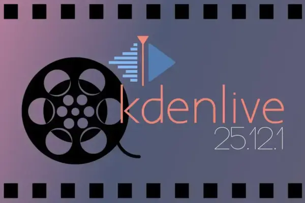 Kdenlive 25.12.1: Atualizações no Editor de Vídeo e Melhorias de Áudio