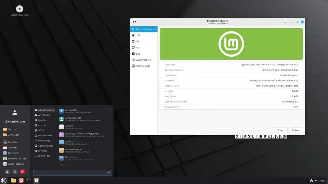Linux Mint 22.3 ‘Zena’ é lançado: Novidades e Melhorias
