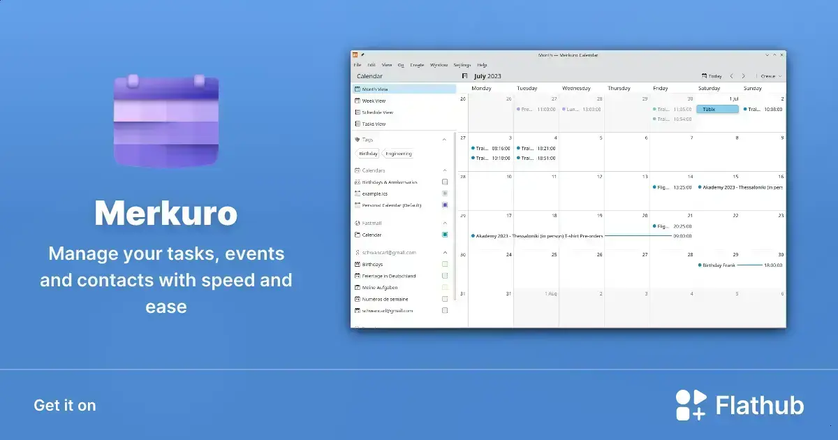Merkuro: Gerencie Tarefas e Calendários no Linux com Agilidade 1 Merkuro: Gerencie Tarefas e Calendários no Linux com Agilidade
