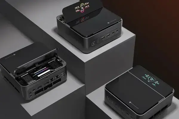 Mini PC Machenike GTS com Display Inovador: Tecnologia em Compacto