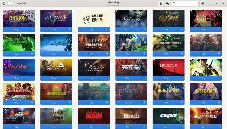 Minigalaxy 1.4.1: O cliente GOG simples que todo linuxer esperava 1 Minigalaxy 1.4.1: O cliente GOG simples que todo linuxer esperava