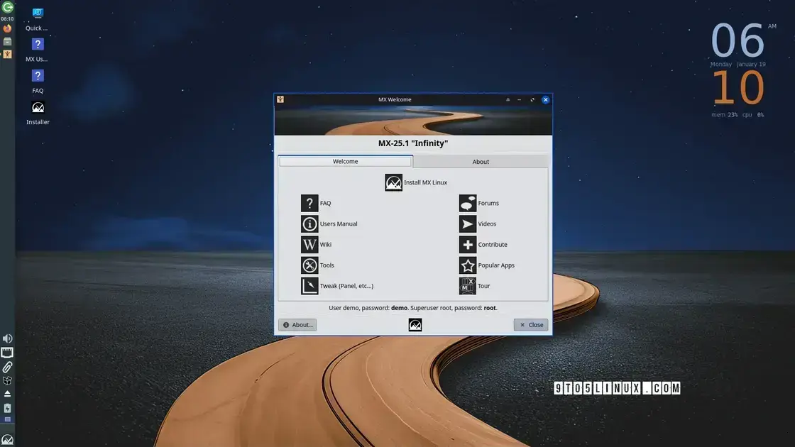 MX Linux 25.1: A Nova Versão com Suporte a Dual-Init e Mais Recursos 1 MX Linux 25.1: A Nova Versão com Suporte a Dual-Init e Mais Recursos