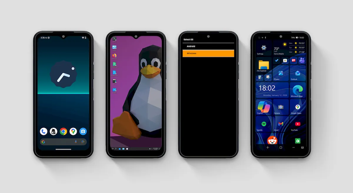 NexPhone: smartphone que roda Linux e Windows no Android 16 1 NexPhone: smartphone que roda Linux e Windows no Android 16