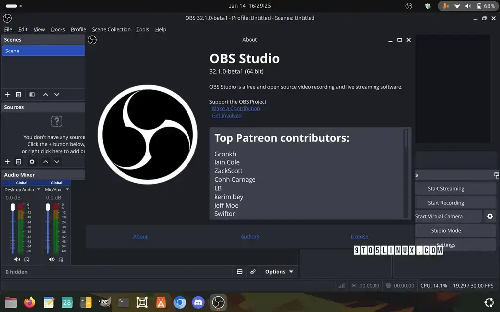Novidades do OBS Studio 32.1: Mixer de Áudio e Suporte WebRTC em Beta