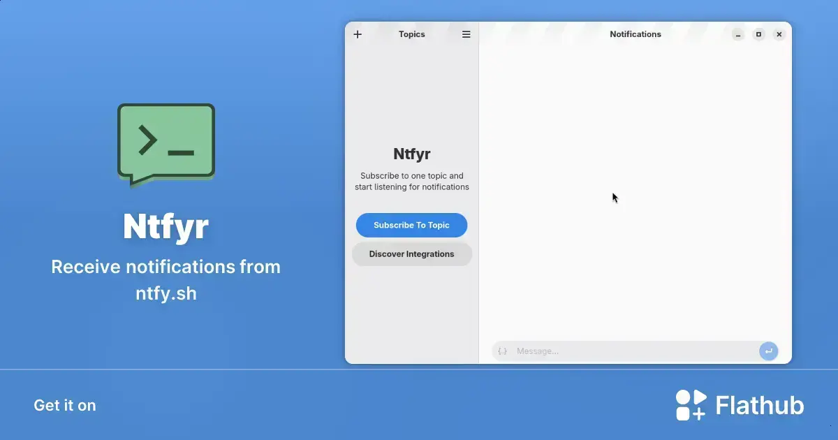 Ntfyr: o app Linux que revoluciona notificações direto do ntfy.sh 1 Ntfyr: o app Linux que revoluciona notificações direto do ntfy.sh