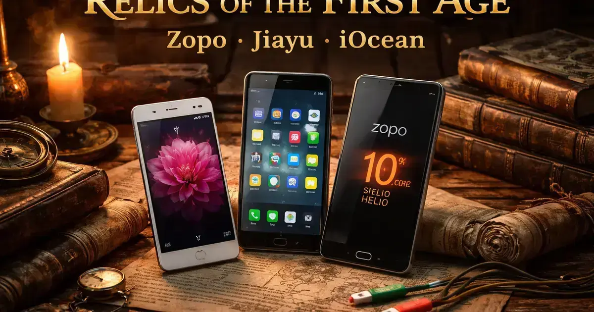 O Legado dos Pioneiros: Zopo, Jiayu e iOcean no Mercado Mobile