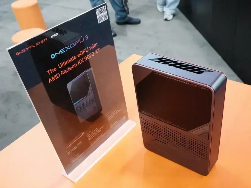 OneXPlayer apresenta o OneXGPU 3: um eGPU com Radeon RX 9070 XT 1 OneXPlayer apresenta o OneXGPU 3: um eGPU com Radeon RX 9070 XT
