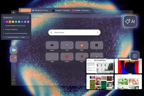 Opera One R3 chega com novas Ilhas de Guias coloridas e suporte de IA