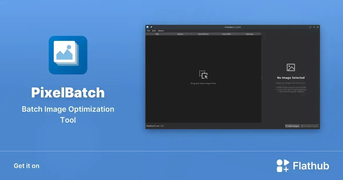 Otimize suas imagens em lote com PixelBatch: eficiência para Linux 1 Otimize suas imagens em lote com PixelBatch: eficiência para Linux