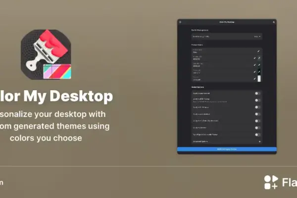Personalize seu Linux com Color My Desktop: controle total das cores