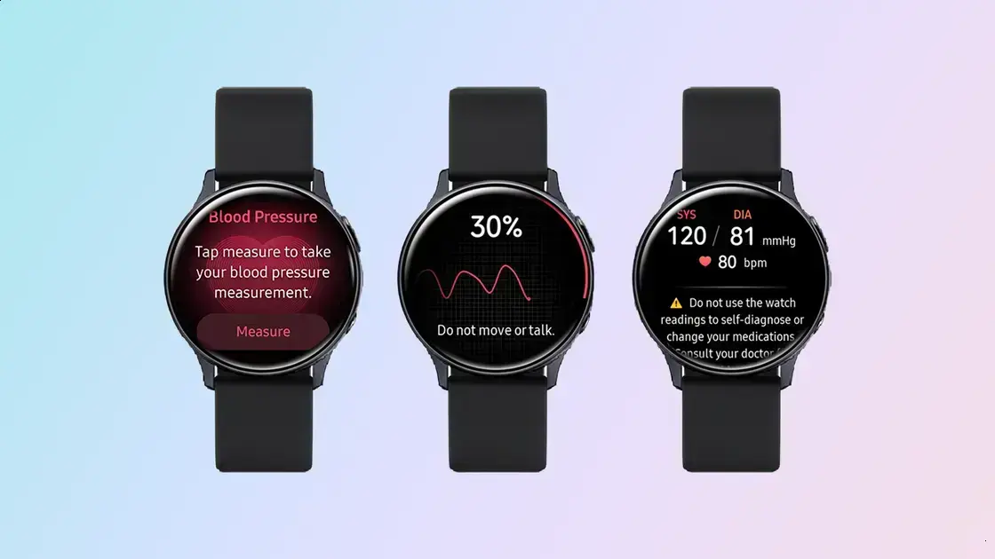 Por que o monitoramento de pressão arterial do Samsung Watch não chegou aos EUA ainda?