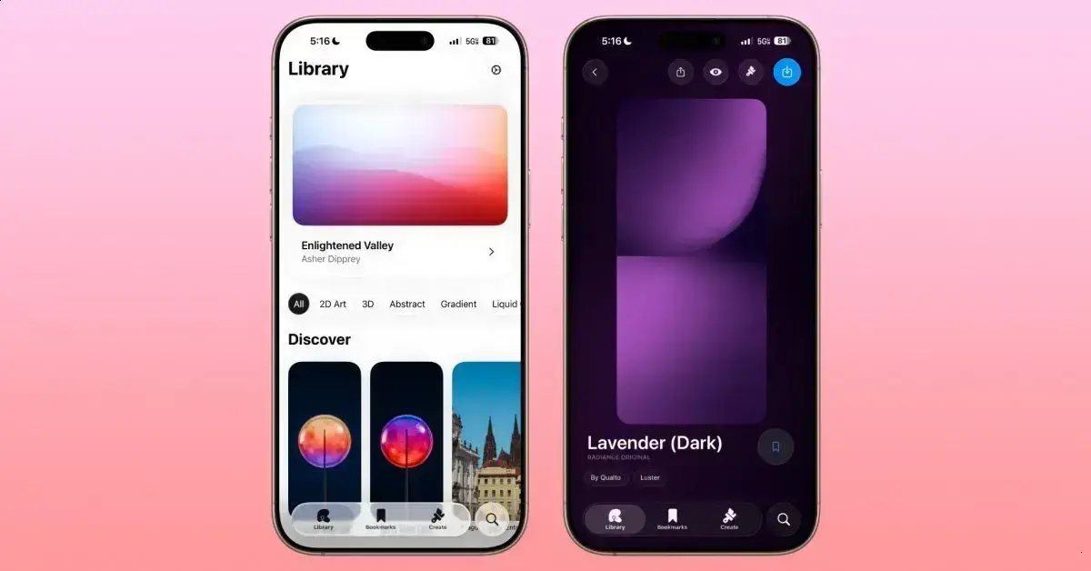 Radiance: O App De Wallpapers Gratuito Para iPhone Que Você Precisava