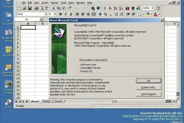 ReactOS inicia 2026 com avanço gigante para compatibilidade Windows NT6