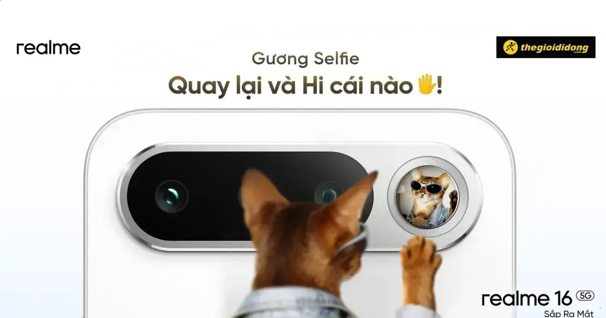 Realme 16: O Smartphone Médio com Recurso Inusitado de Espelho para Selfies