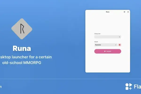 Runa: o launcher definitivo para seu MMORPG clássico no Linux