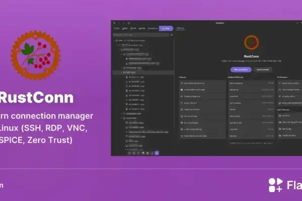 RustConn: o gerenciador de conexões Linux que vai revolucionar seu fluxo