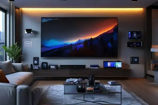 Samsung apresenta TV S95H com incríveis oito portas HDMI na CES 2026