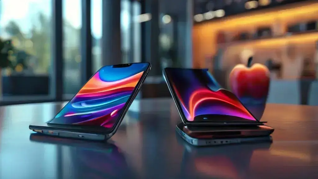 Samsung enfrenta Apple em vendas de smartphones em 2025