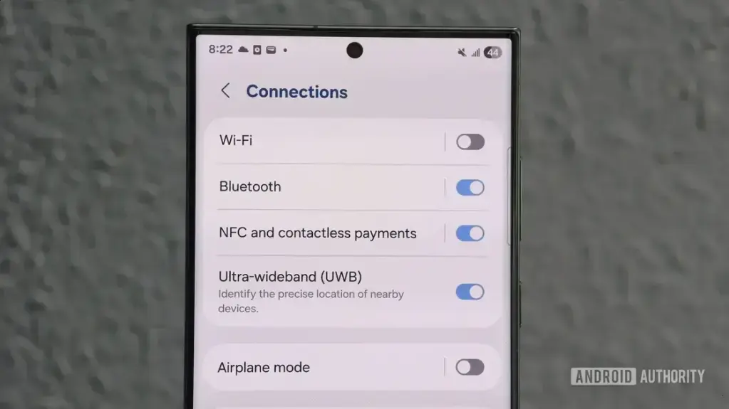 Samsung limita funcionalidade de rastreadores UWB de terceiros?