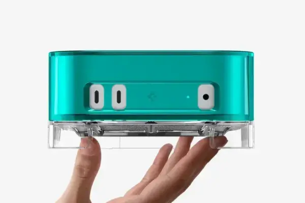 Spigen Classic C1 transforma Mac Mini M4 com design retro e moderno