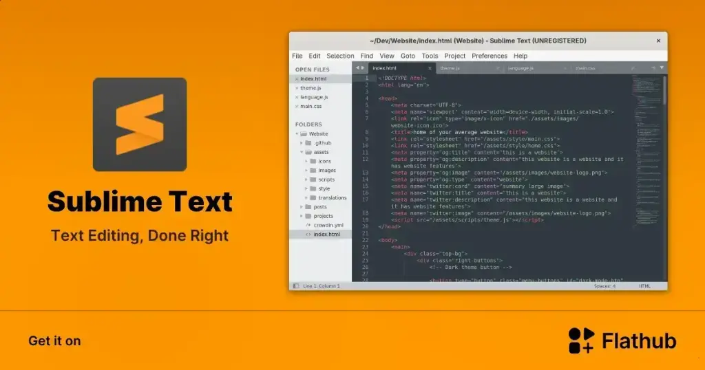 Sublime Text: o editor minimalista que vai turbinar seu código no Linux