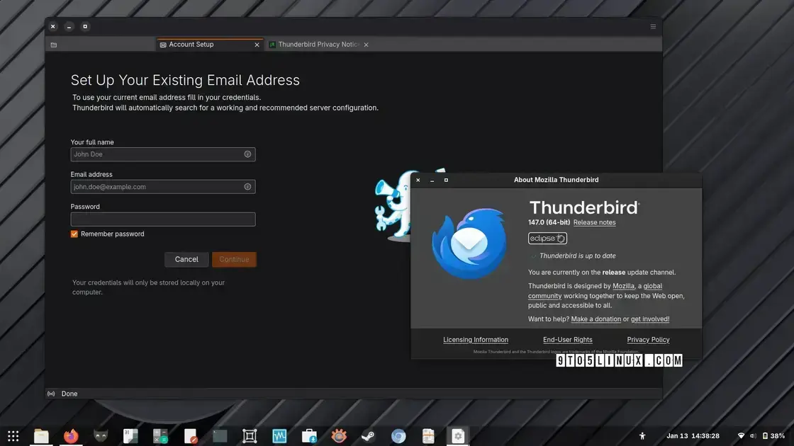 Thunderbird 147: Novas funções e melhorias na visualização de pastas 1 Thunderbird 147: Novas funções e melhorias na visualização de pastas