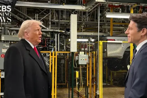 Tony Dokoupil entrevista Donald Trump: audiência do CBS Evening News em alta