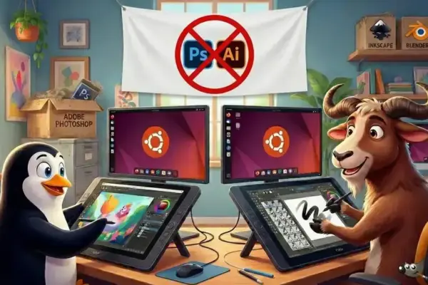 Top 2026: As melhores alternativas ao Photoshop no Ubuntu para você conhecer