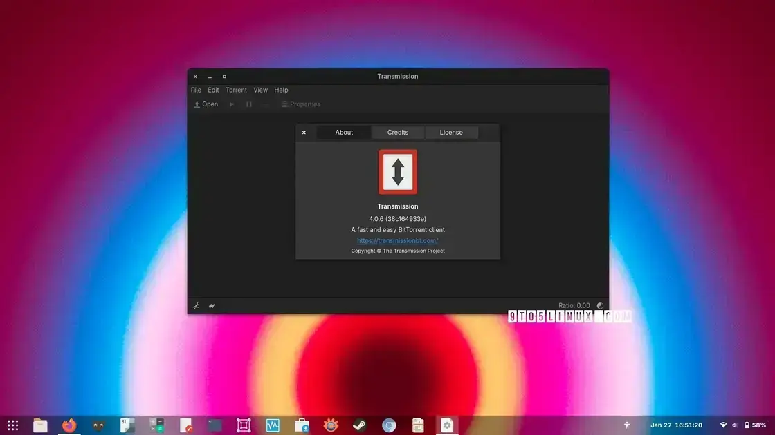 Transmission 4.1: Um Grande Salto para o Cliente BitTorrent Open-Source 1 Transmission 4.1: Um Grande Salto para o Cliente BitTorrent Open-Source