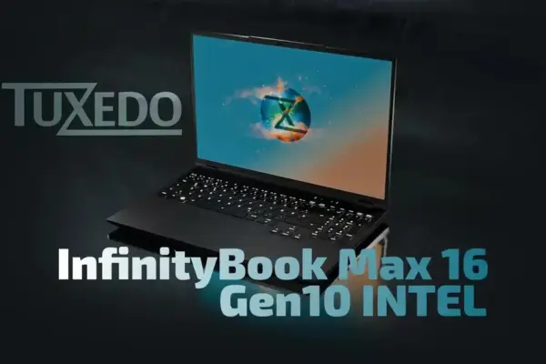 TUXEDO anuncia o novo InfinityBook Max 16: desempenho e OLED